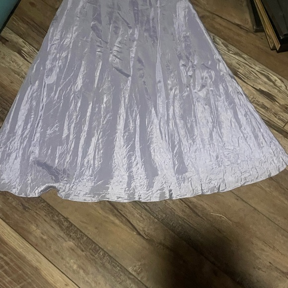 David's Bridal Light Purple A-Line Skirt - Picture 1 of 2